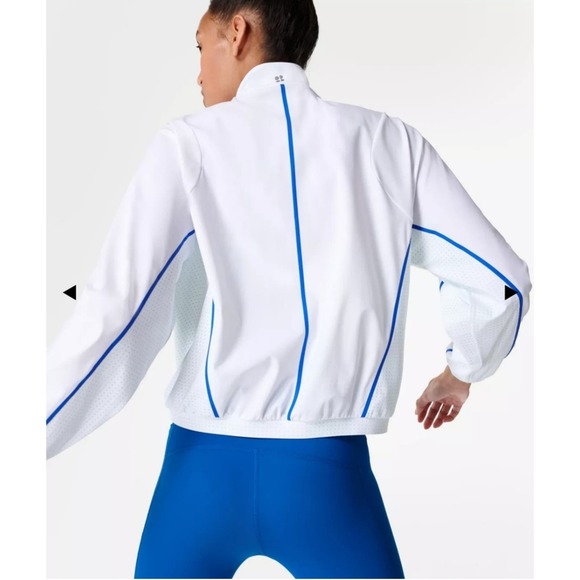 Sweaty Betty Zero Gravity Run Zip Up Long Sleeve Pullover Size 12 - Picture 10 of 10